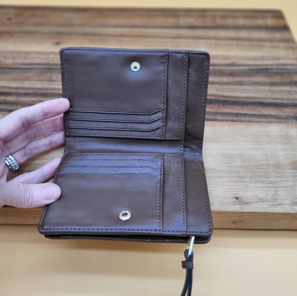 Calvin Klein Gray & Brown Wallet - Picture 7 of 7